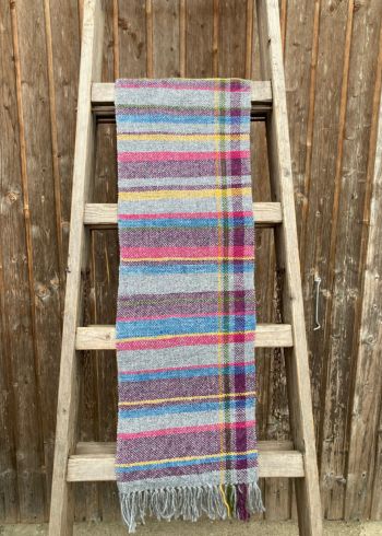 Wollschal mit Streifen (1)